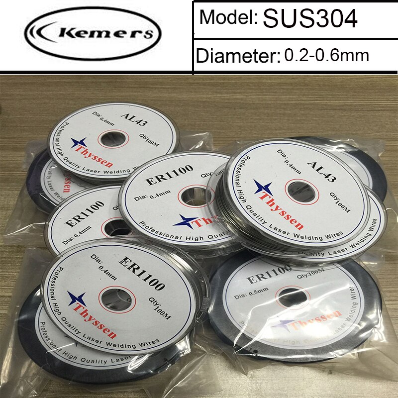 Kemers Reel   ̾     0.2 / 0.3 / 0.4 / 0.5 / 0.6mm Thyssen SUS304 100m /  LT201726/Kemers Reel Laser welding wire Thyssen SUS304 of